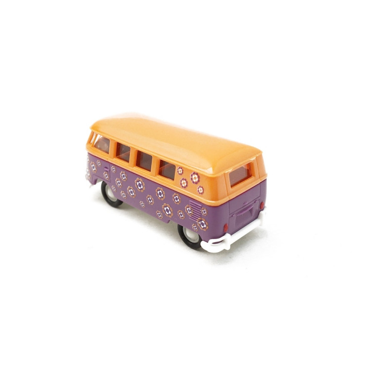 Combi Split VW T1 "Flowers" Hippies 1960-HO 1/87-BREKINA 31599