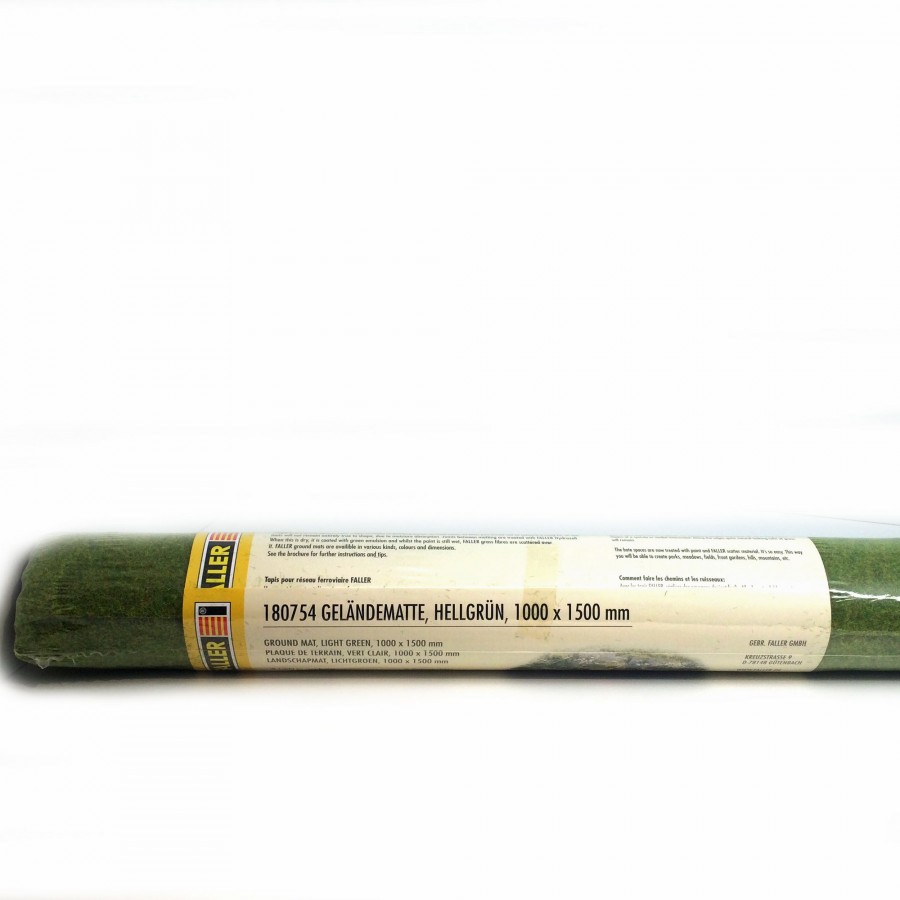 Tapis d'herbe verte claire 1 x 1.5 ml - FALLER 180754