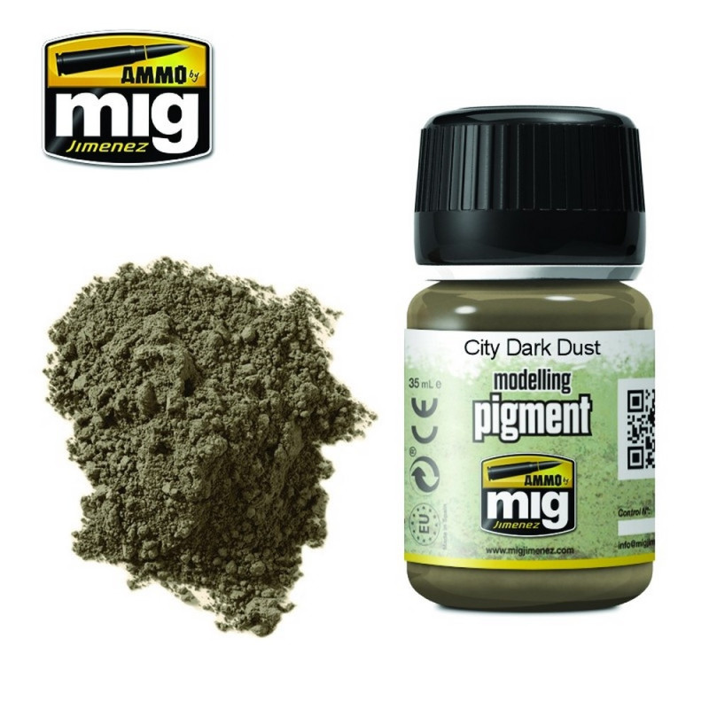 Pigments "City Dark Dust - Poussière Foncée de ville" - AMMO 3028