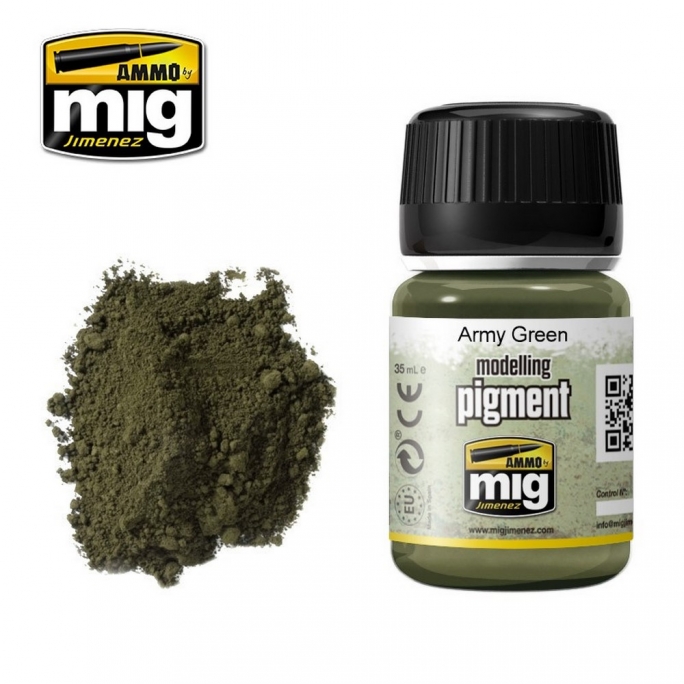 Pigments "Army Green - Vert Armée" - AMMO 3019