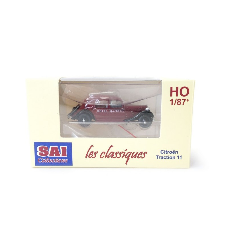 Citroën Traction 11A 1935 "Hôtel Majestic"-HO 1/87-SAI 6177