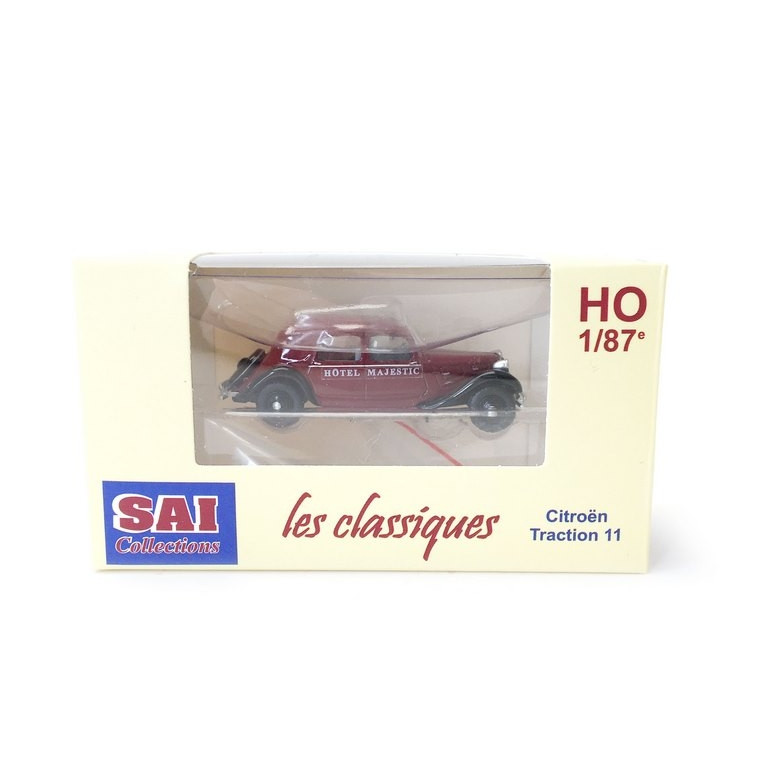 Citroën Traction 11A 1935 "Hôtel Majestic"-HO 1/87-SAI 6177