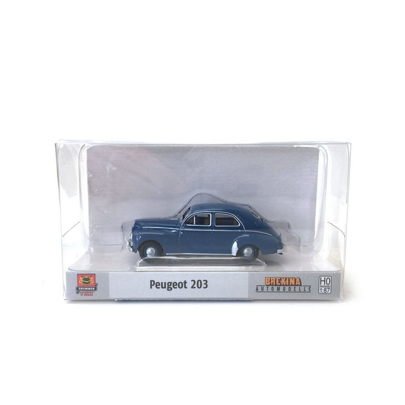 Peugeot 203 Bleu Azur-HO-1/87-BREKINA 2507