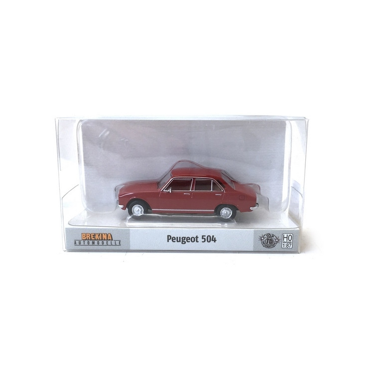 Peugeot 504 Bordeaux -HO 1/87-BREKINA 2085