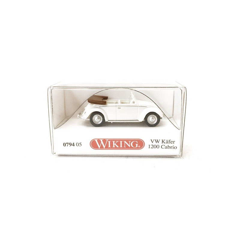 Modèle Réduit Volkswagen Coccinelle Grise WIKING échelle 1:87 HO - Occasion