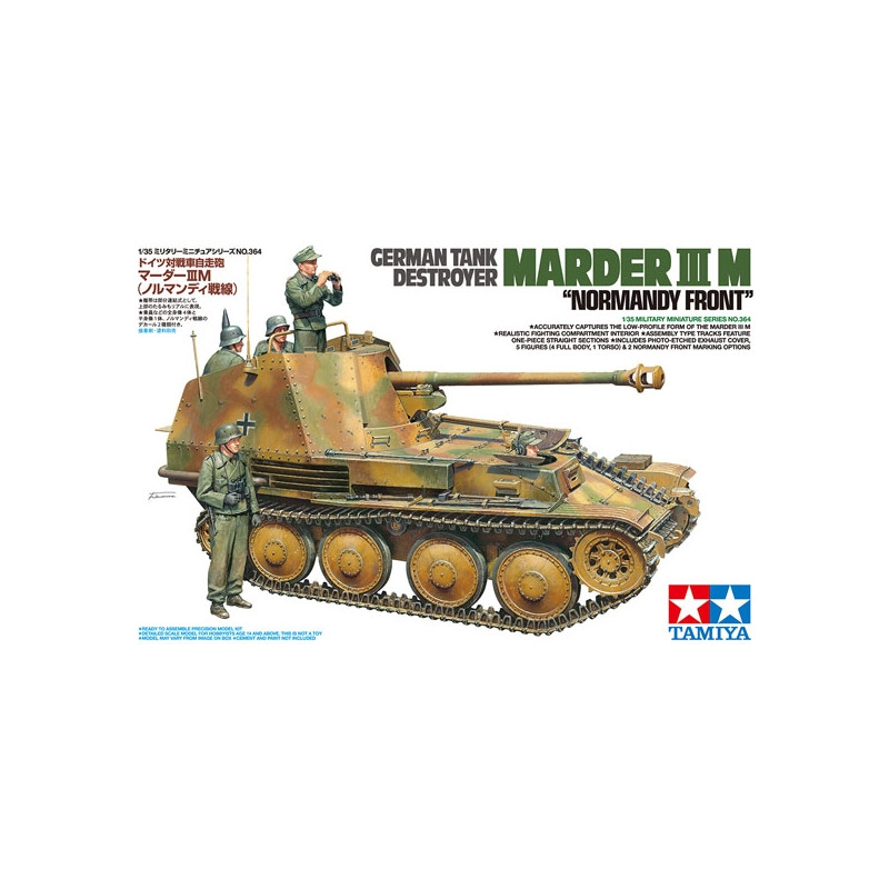 Tank Allemand Destroyer Marder III M - TAMIYA 35364 - 1/35