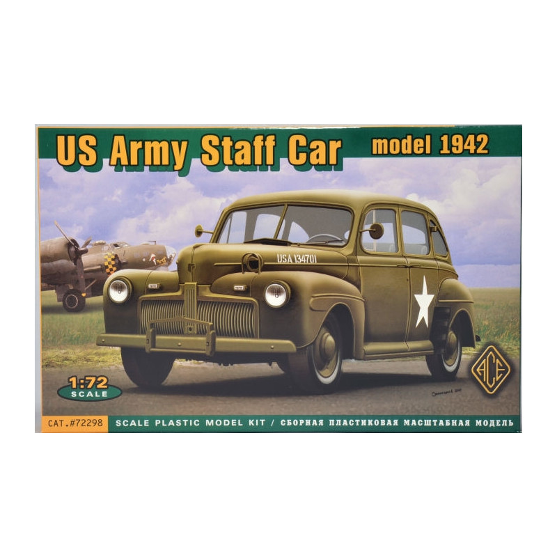 Voiture US Army Staff Car 1942  - 1/72 - ACE 72298