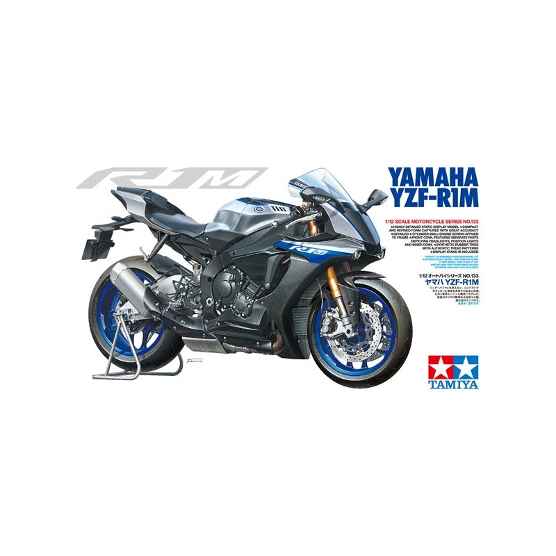 Moto Yamaha YZF-R1M  - 1/12 - TAMIYA 14133