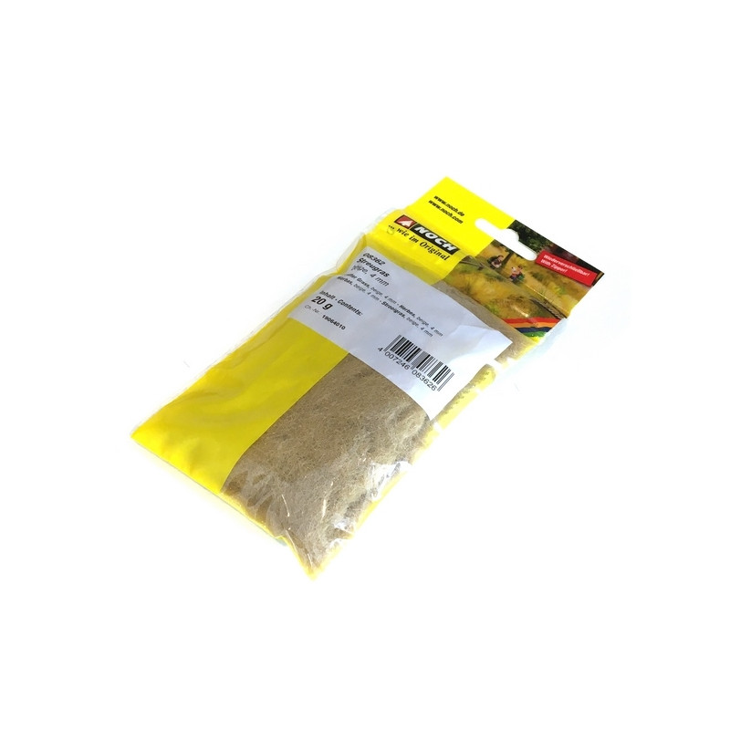 Sachet d'herbe beige 4 mm - 20g-Toutes échelles-NOCH 08362