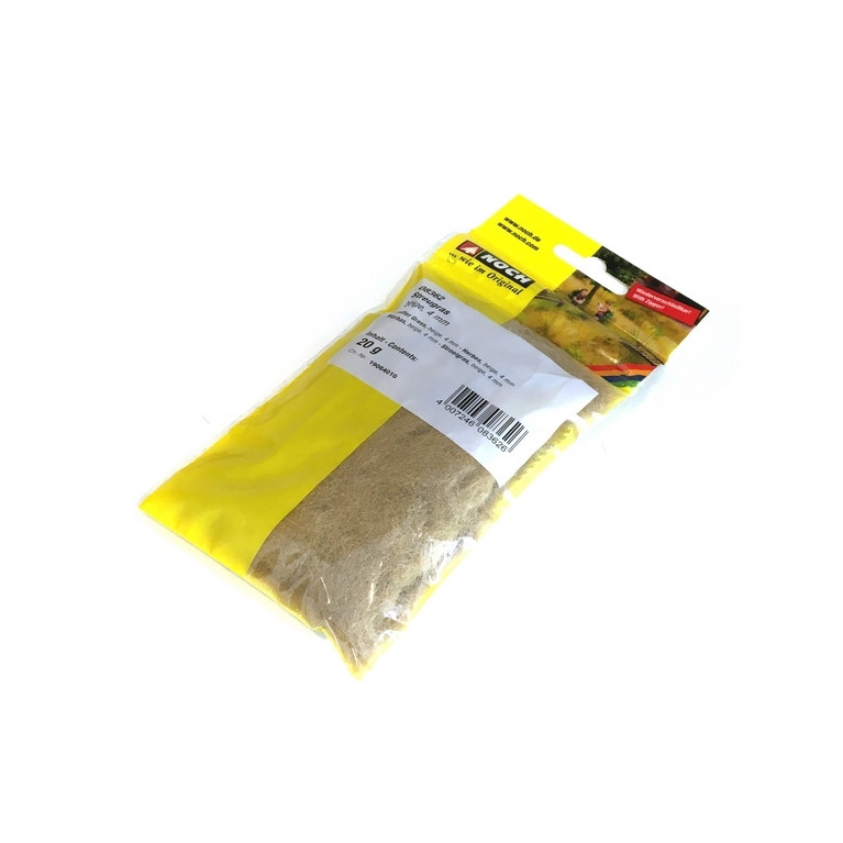 Sachet d'herbe beige 4 mm - 20g-Toutes échelles-NOCH 08362