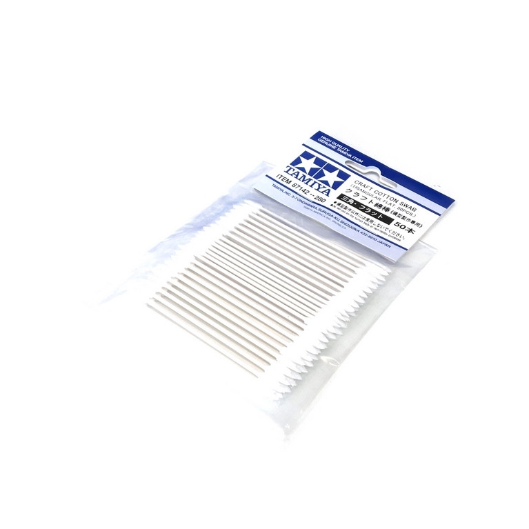 Cotons tiges triangulaires plats - TAMIYA 87142