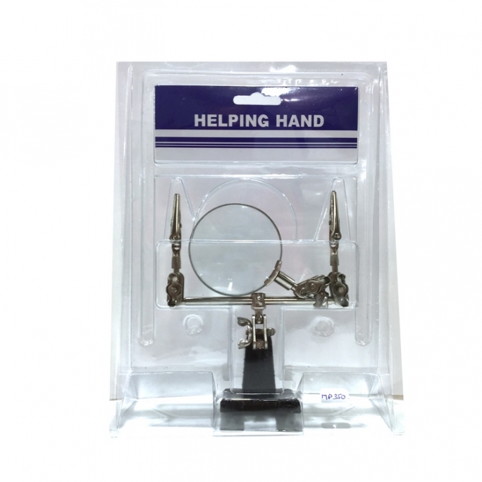 Helping Hands Grossissement 4 X - Taille d'optique 5.6 cm - MID MP350