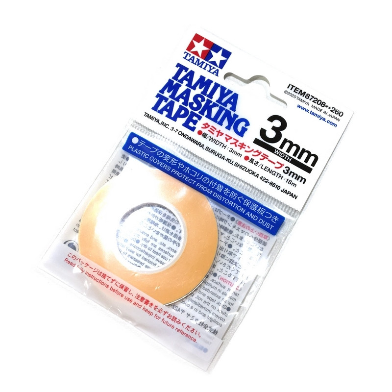 Recharge bande cache 3mm-TAMIYA 87208