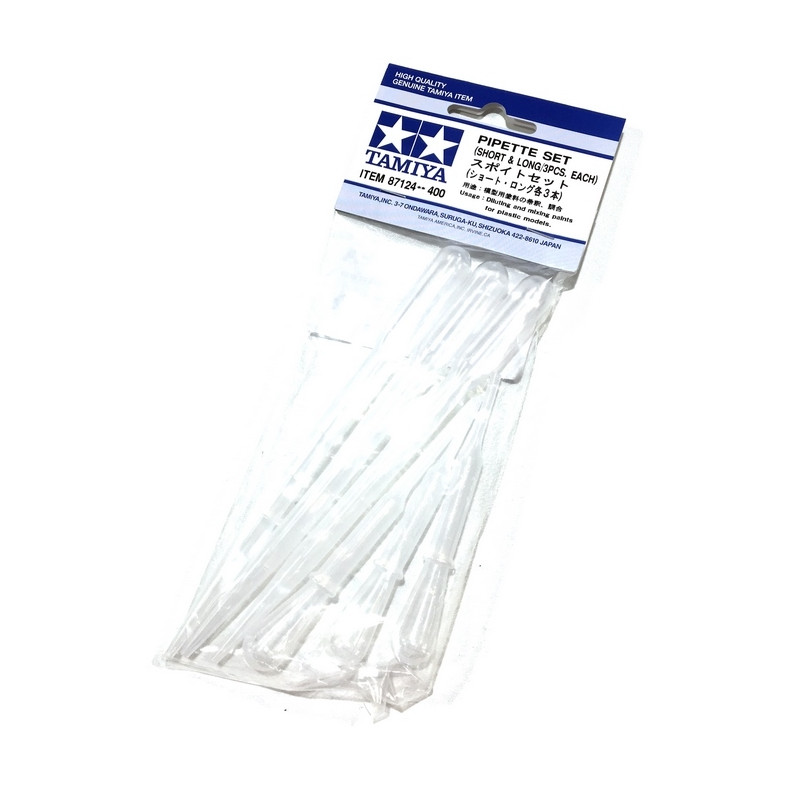 6 Pipettes à peinture-TAMIYA 87124