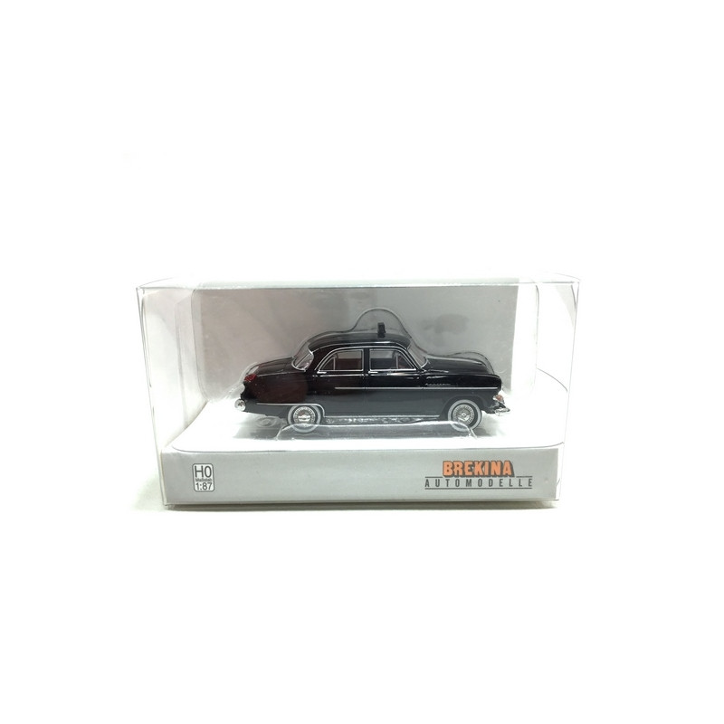 Opel Kapitän 1954 TAXI Noire-HO 1/87-BREKINA 20877
