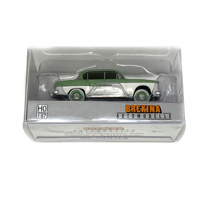 Sachsenring P 240 vert / blanc -HO 1/87-BREKINA 27475