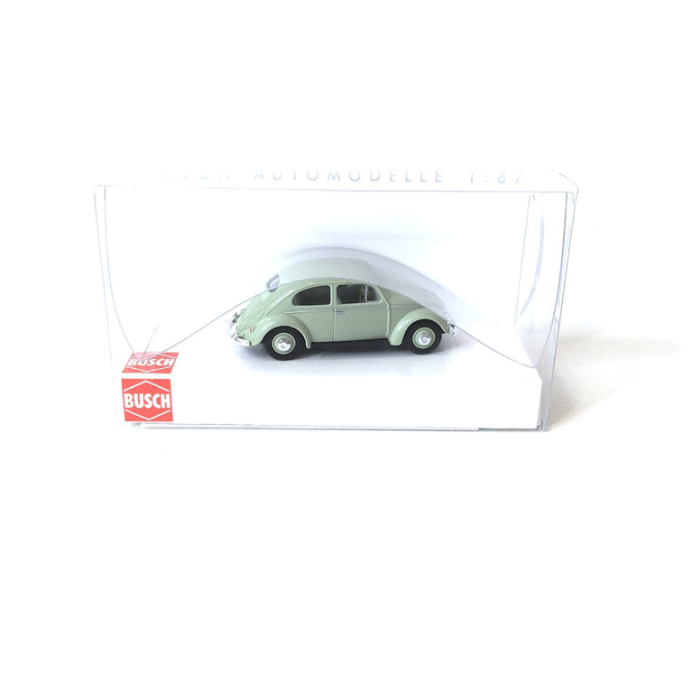 Volkswagen Coccinelle Ovale 1955 Verte-HO 1/87-BUSCH 52952