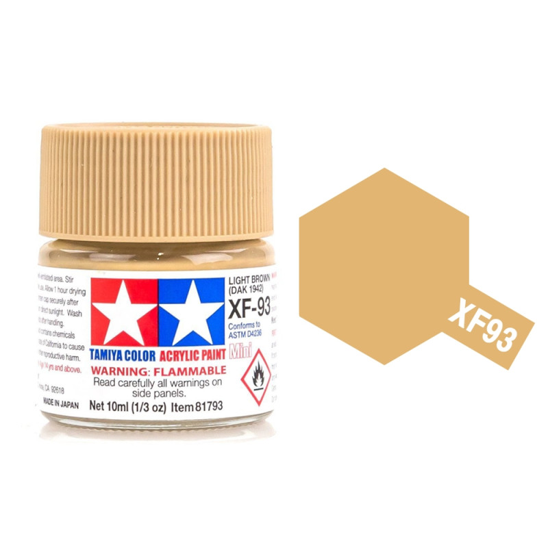 Mini pot de peinture acrylique 10 ml pour maquette T2M - X22