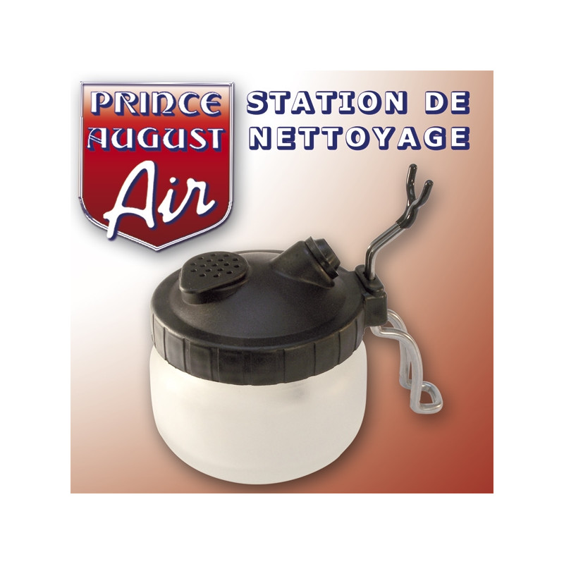 Station de nettoyage pour aérographe  - PRINCE AUGUST AAG20