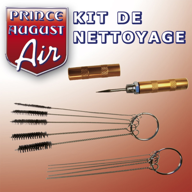 Kit de nettoyage pour aérographe - PRINCE AUGUST AAG30