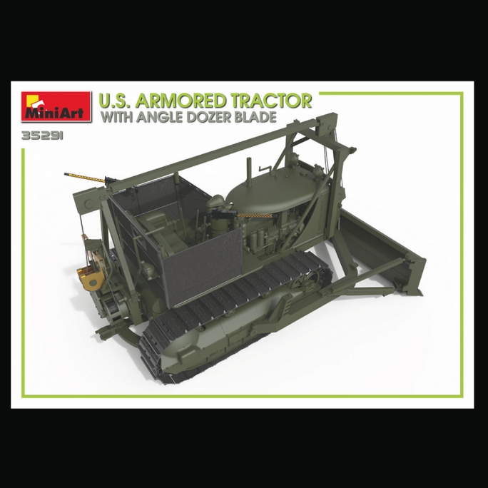 Tracteur blindé Américain avec lame frontale - MINIART 35291 - 1/35