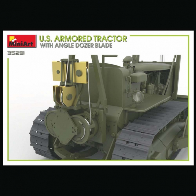 Tracteur blindé Américain avec lame frontale - MINIART 35291 - 1/35