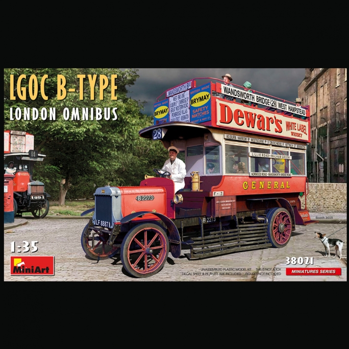 Omnibus LGOC Type - B, Londres - MINIART 38021 - 1/35