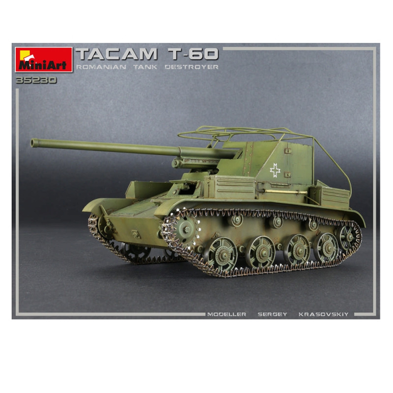 Destructeur de chars, TACAM T-60 (ROUMAIN) - MINIART 35230 - 1/35