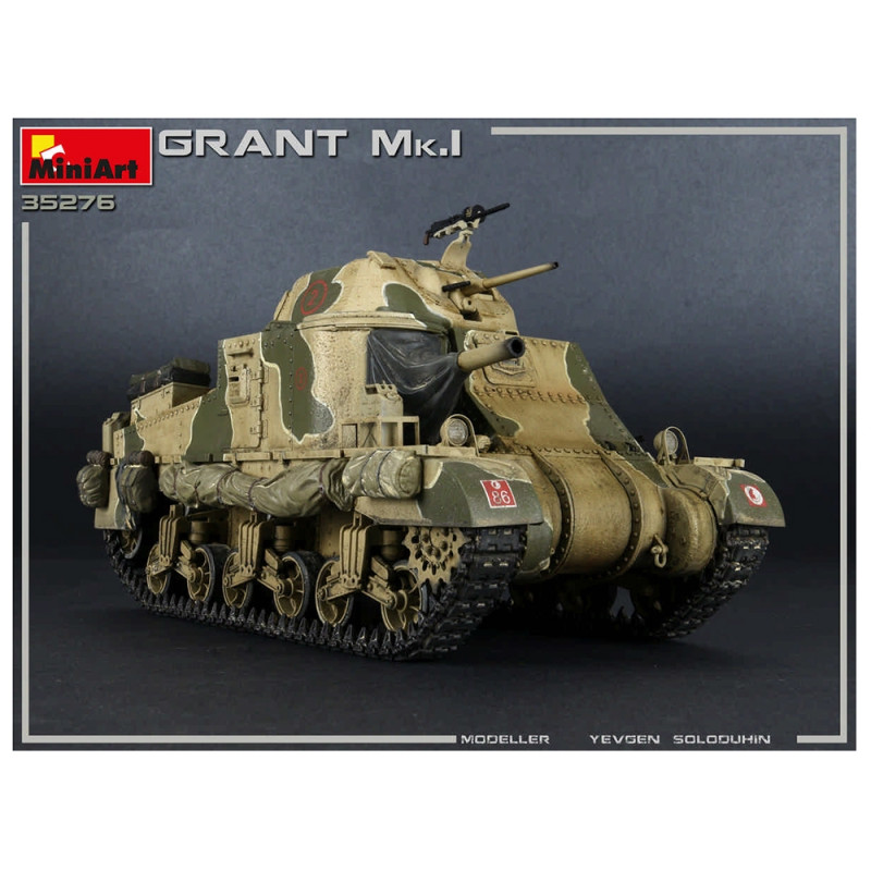 Char / Tank, Grant MK1 (Américain - Britannique) - MINIART 35276 - 1/35