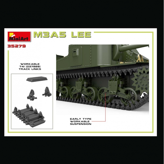 Char / Tank, M3A5 LEE (Américain) - MINIART 35279 - 1/35