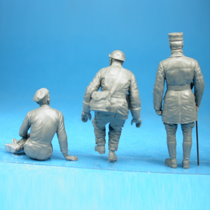 Figurines équipage de char Français - MINIART 35105 - 1/35