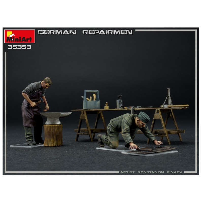 Figurines de Réparateurs Allemand - MINIART 35353 - 1/35