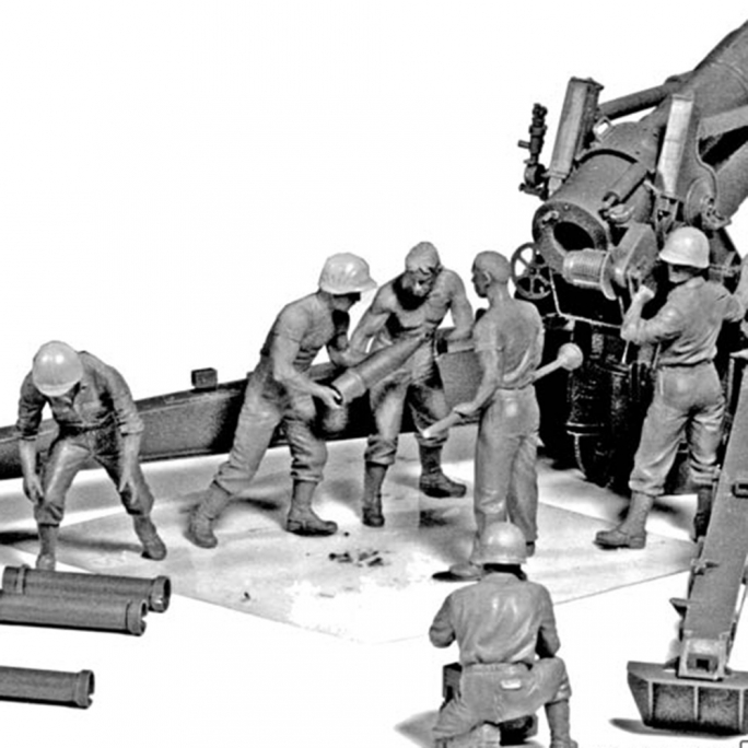 Equipe d'artillerie Américaine Kit - MASTER BOX 3577 - 1/35