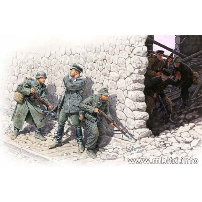 Troupes Allemande et Marines Soviétiques, Printemps 43 - MASTER BOX 3571 - 1/35