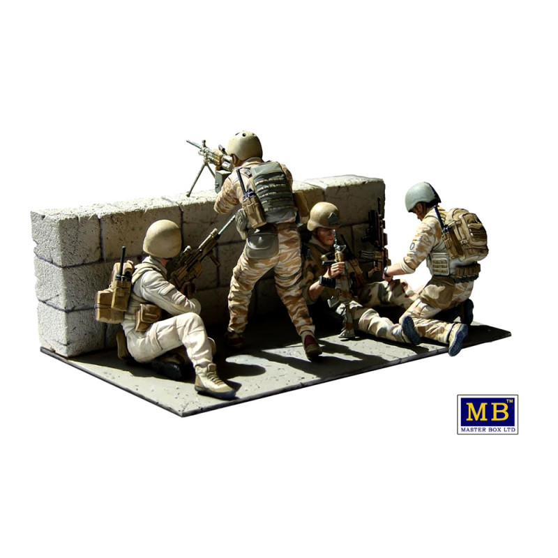 Infanterie Américaine, "Sous les balles" - MASTER BOX 35193 - 1/35