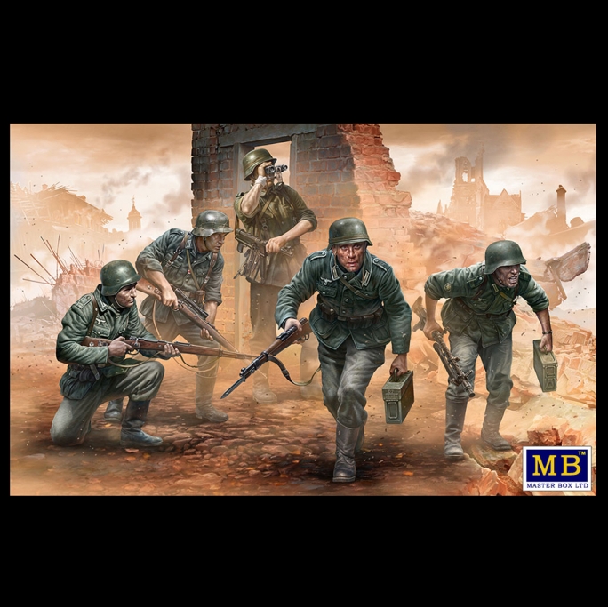 Infanterie Allemande, WW2 - MASTER BOX 35177 - 1/35