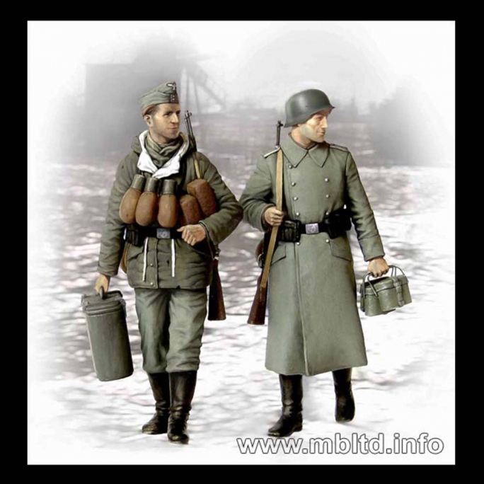 Soldats Allemand, 1944 / 1945 - MASTER BOX 3553 - 1/35