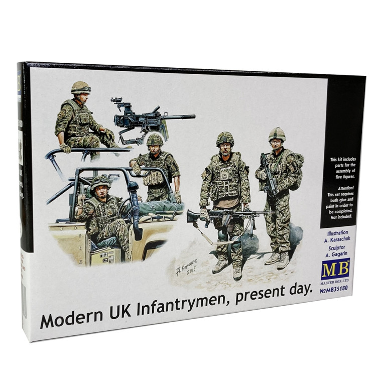 Infanterie Britannique, "Moderne" - MASTER BOX 35180 - 1/35