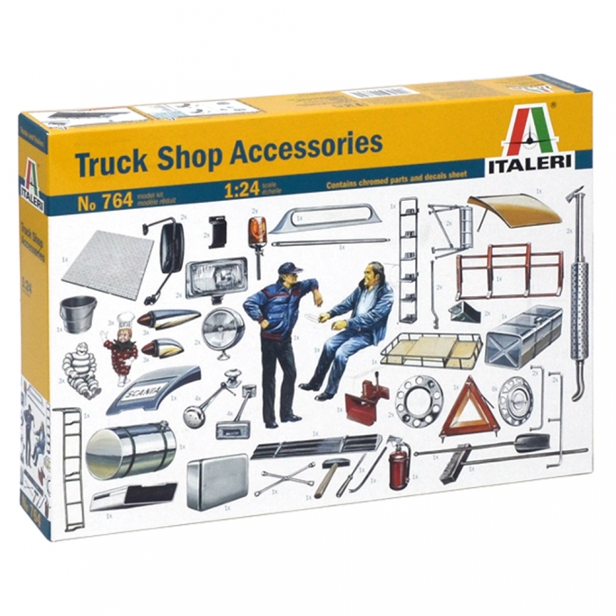 Accessoires pour camion - 1/24 - ITALERI 764