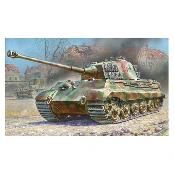 Tank King Tiger Ausf. B - 1/35 - ZVEZDA 3601