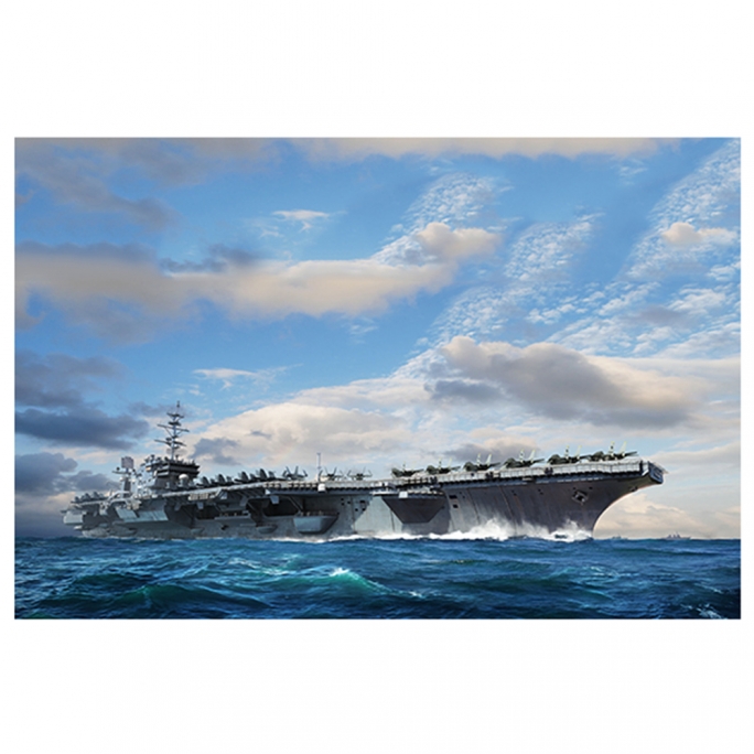 Porte avions USS Constellation CV-64  - 1/12 - TRUMPETER 6715