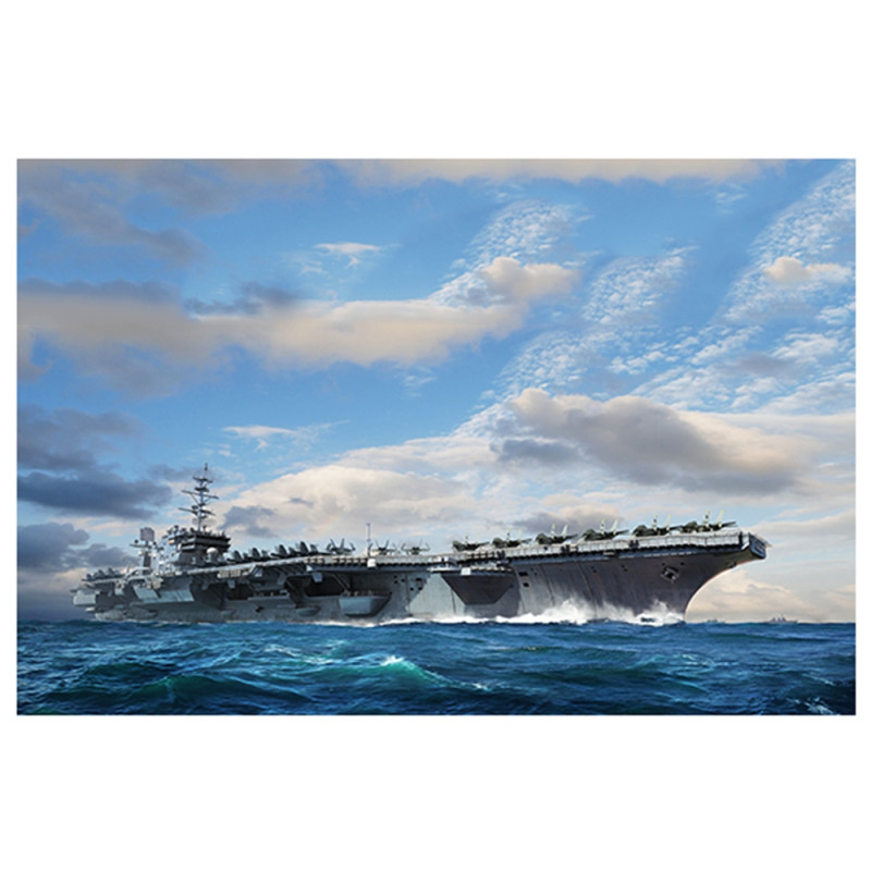 Porte avions USS Constellation CV-64  - 1/12 - TRUMPETER 6715