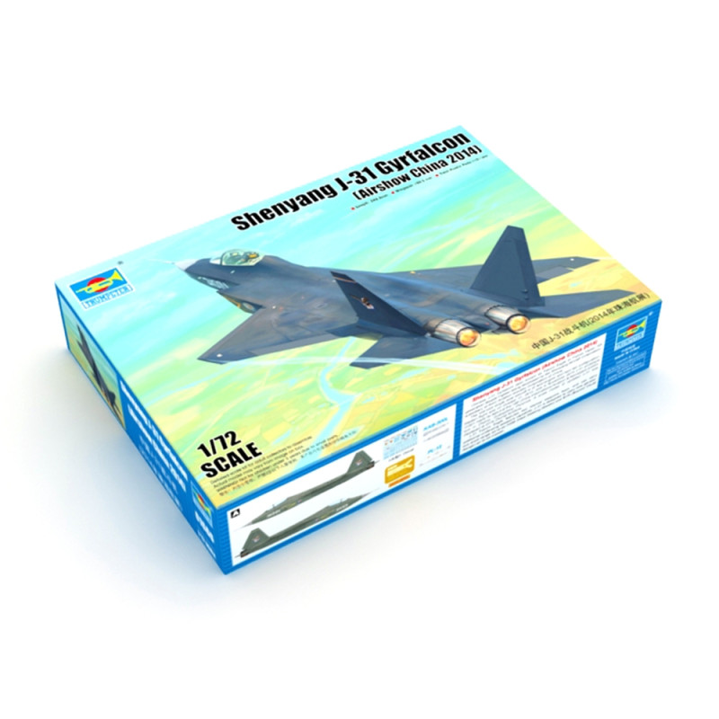 Avion Shenyang J-31 Gyrfalcon  - 1/72 - TRUMPETER 1666