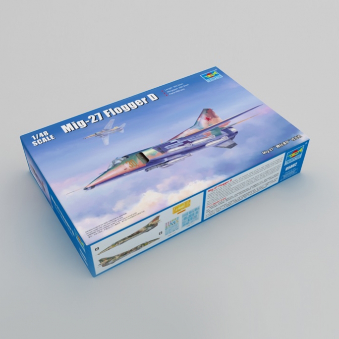 Avion Mig-27 Flogger D  - 1/48 - TRUMPETER 5802