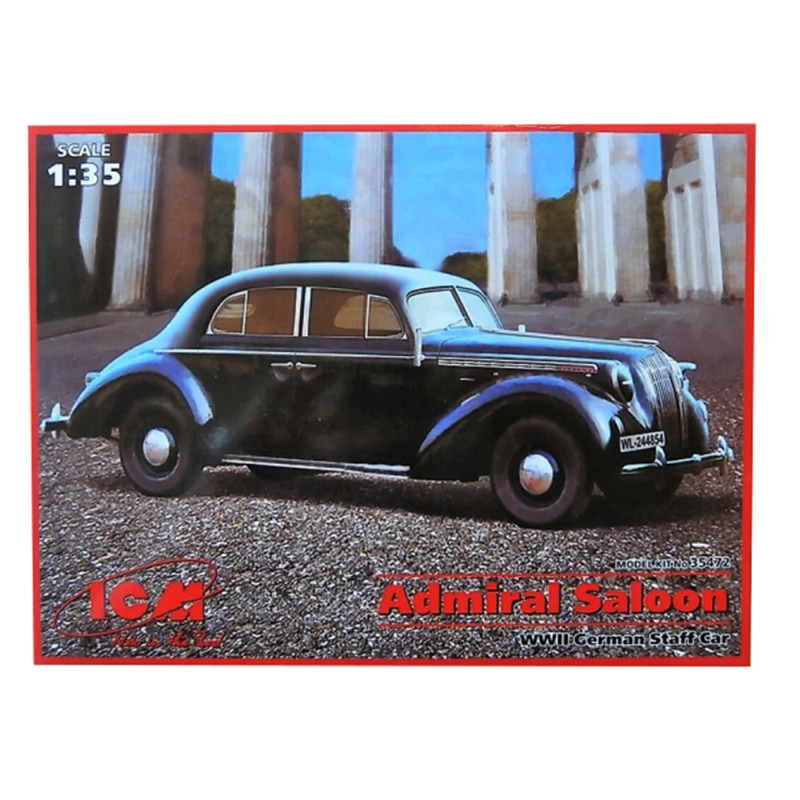 Voiture Admiral saloon WWII - 1/35 - ICM 35472