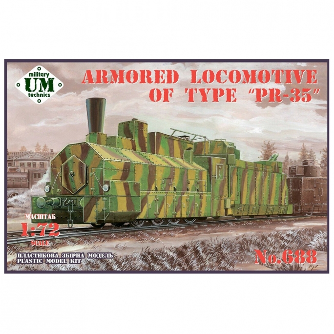 Locomotive blindée type PR-35  - 1/72 - UM 688