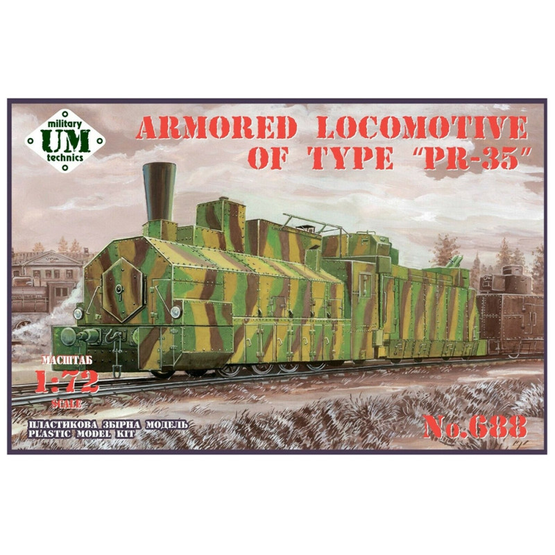 Locomotive blindée type PR-35  - 1/72 - UM 688