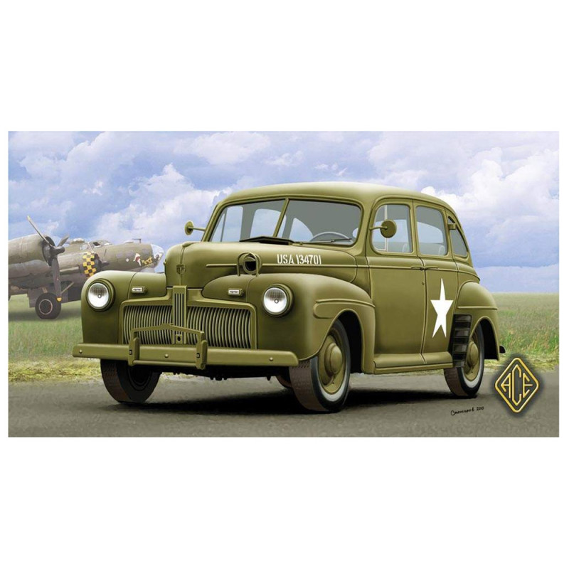 Voiture US Army Staff Car 1942  - 1/72 - ACE 72298