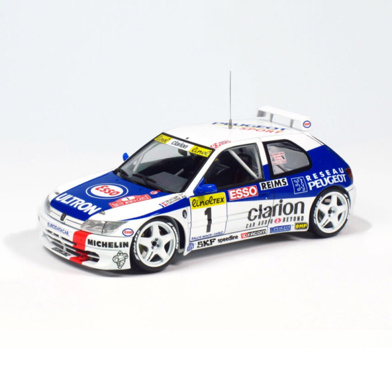 Voiture Peugeot 306 maxi 96 Monté Carlo  - 1/24 - NUNU 24009