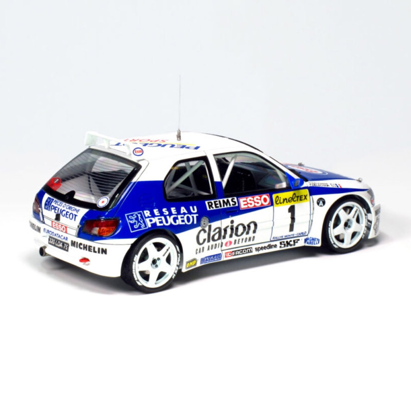 Voiture Peugeot 306 maxi 96 Monté Carlo  - 1/24 - NUNU 24009